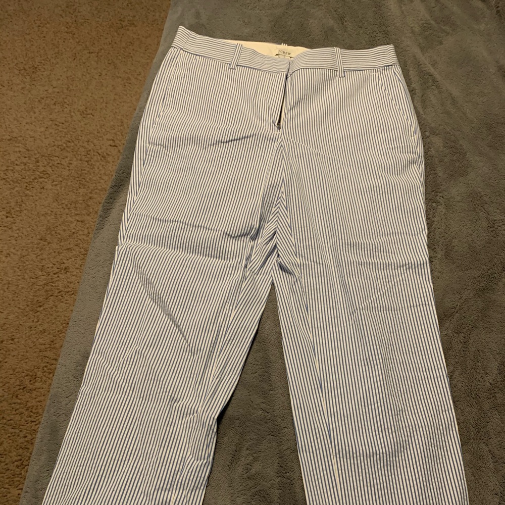 J. Crew Seersucker pants